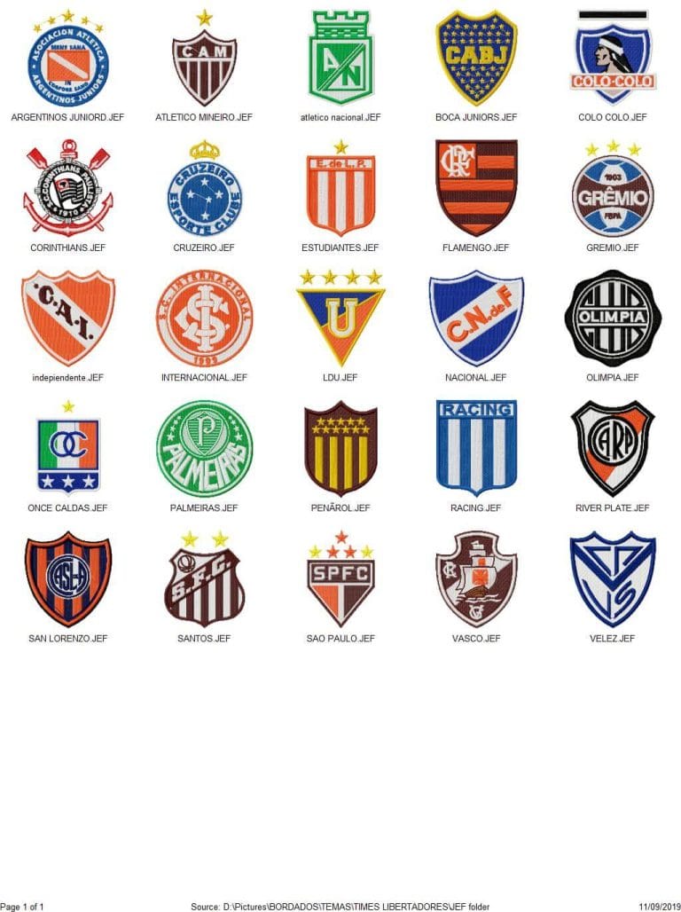 TIMES LIBERTADORES
