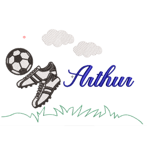 Chuteira e Bola