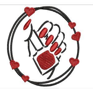 Matriz de Bordado Manicure e Pedicure