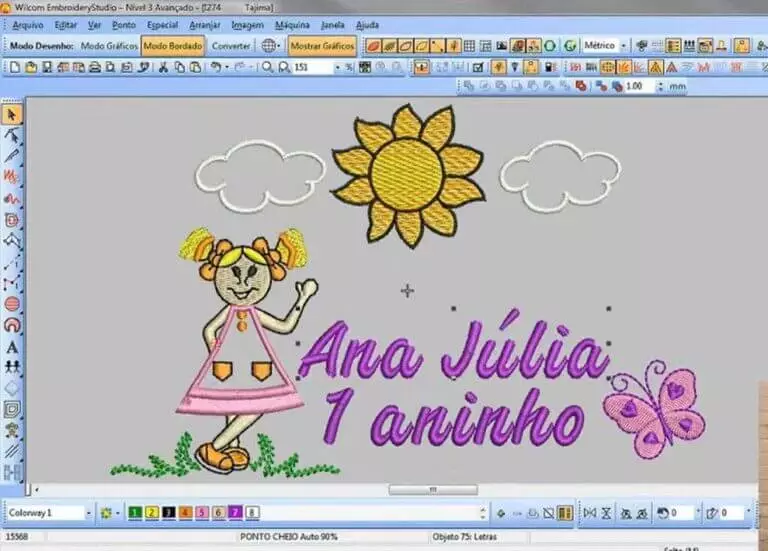 Como fazer montagem de matrizes no Wilcom