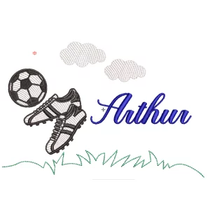 Chuteira e Bola