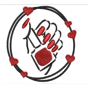 Matriz de Bordado Manicure e Pedicure